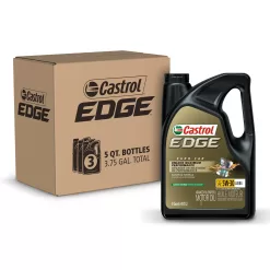Castrol Edge Euro 5W-30 A3/B4 European Advanced Full Synthetic Motor Oil, 5 Quarts, Pack of 3
