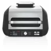 Ninja IG601 Foodi XL 7-in-1 Electric Indoor Grill Combo, Flat Top Griddle, Crisper, Black, 4 Quarts