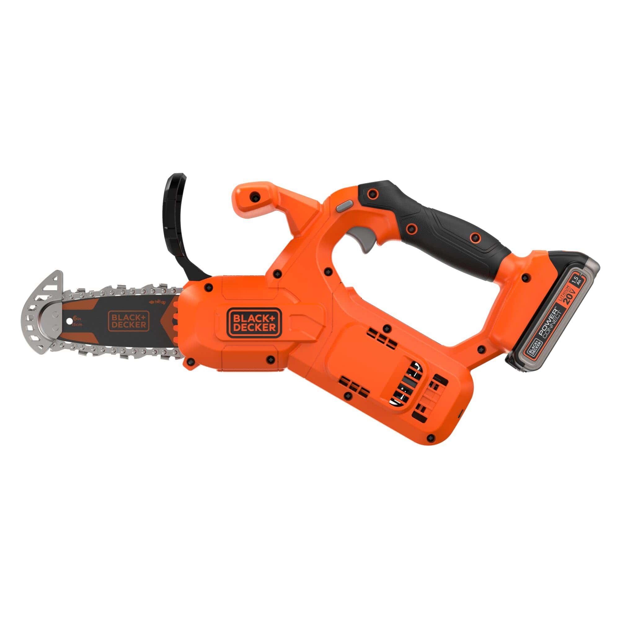 BLACK+DECKER 20V MAX Pruning Chainsaw Kit, Battery and Charger Included (BCCS320C1)