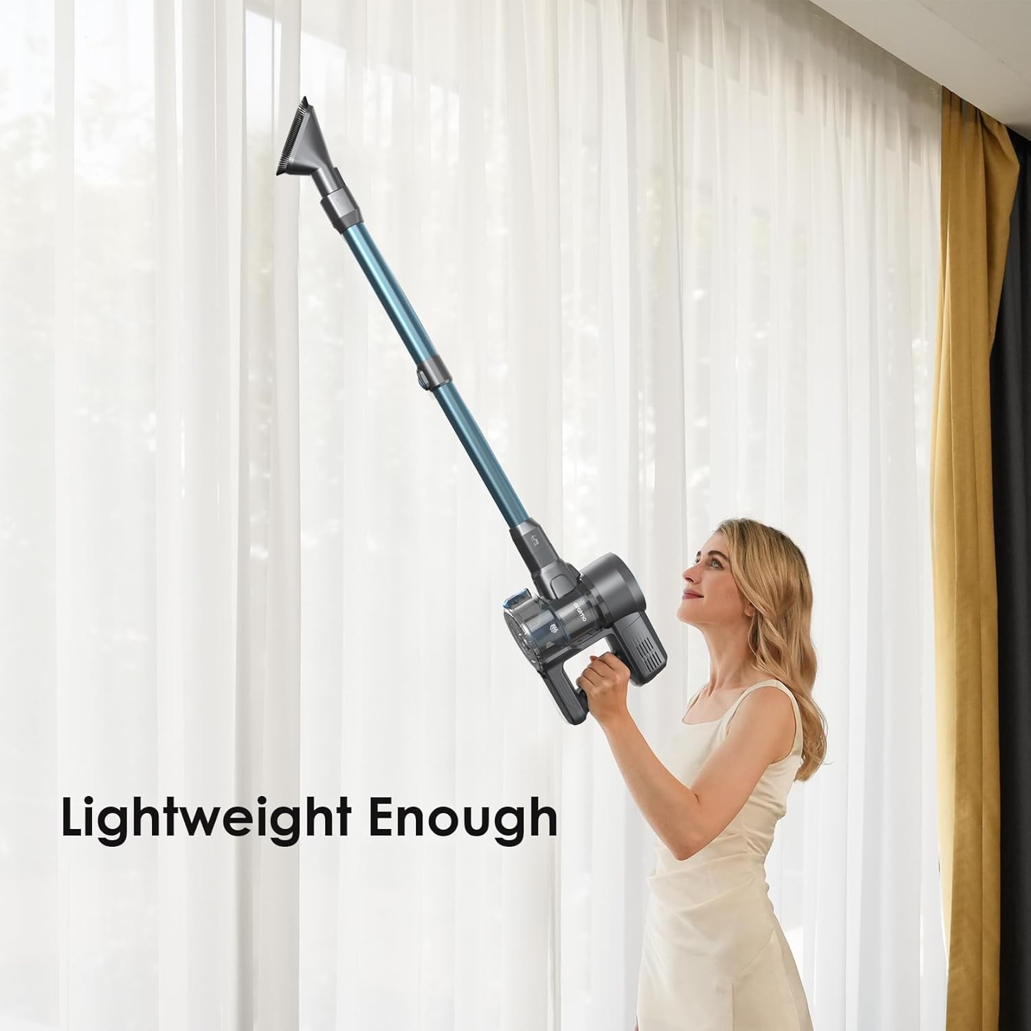 Oraimo Cordless Vacuum, 24KPA Vacuum Cleaner with 270W Brushless Motor, Stick Vacuum with Anti-entangle Floor Brush, 4 HEPA - Image 3