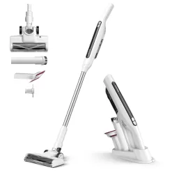 Nismile Cordless Vacuum Cleaner, Stick & Handheld Vacuum, 18Kpa Strong Suction, 6000mAh Vacuum Cleaner