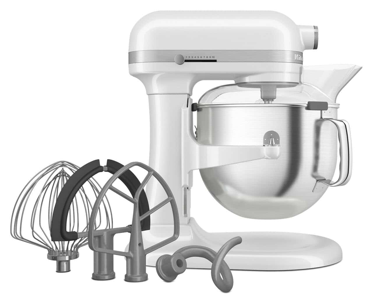 KitchenAid 7 Quart Bowl-Lift Stand Mixer, White