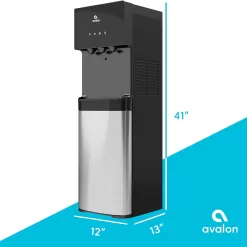 Avalon Bottom Loading Water Cooler Water Dispenser with BioGuard- 3 Temperature Settings - UL Listed