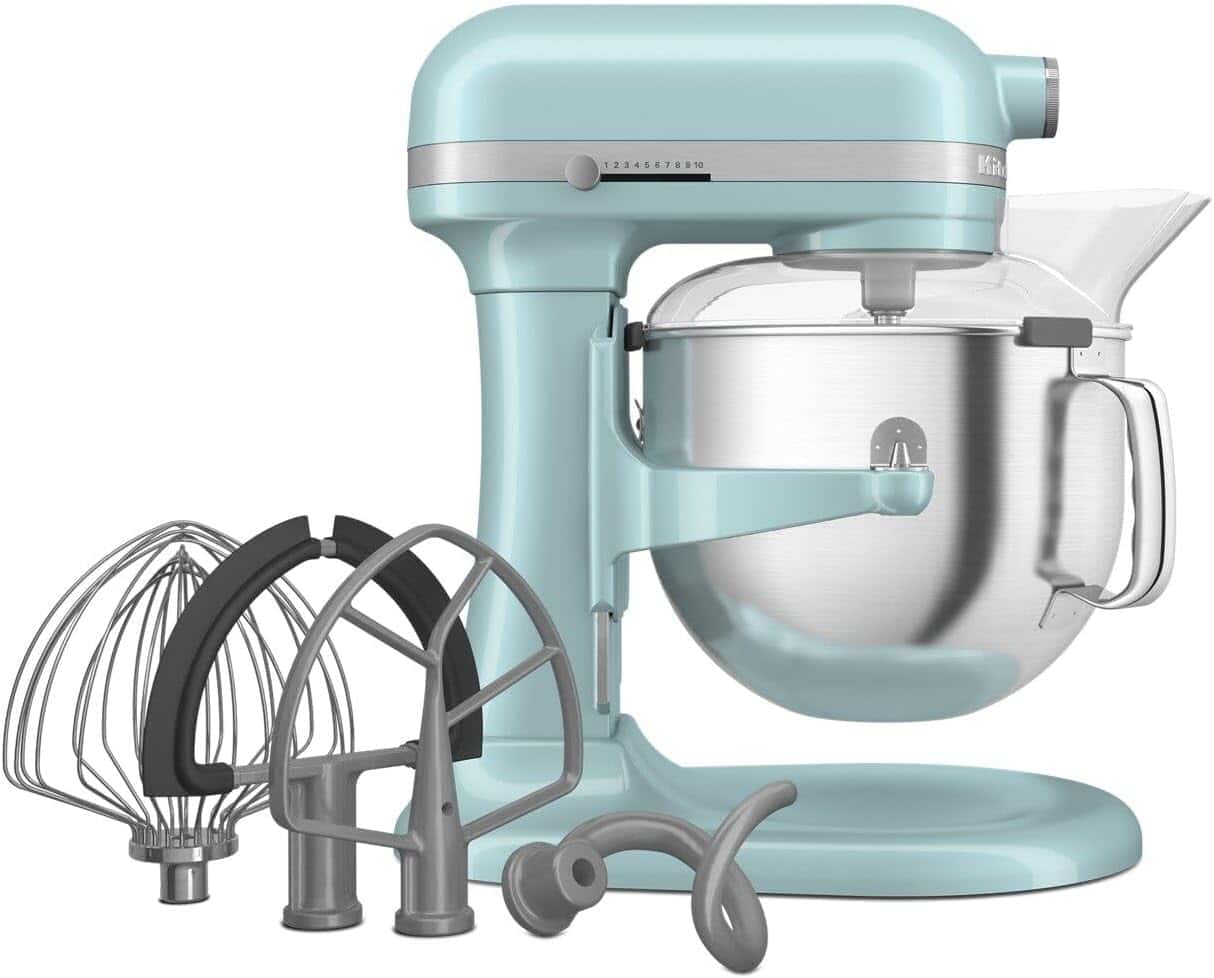 KitchenAid 7 Quart Bowl-Lift Stand Mixer, Mineral Water Blue