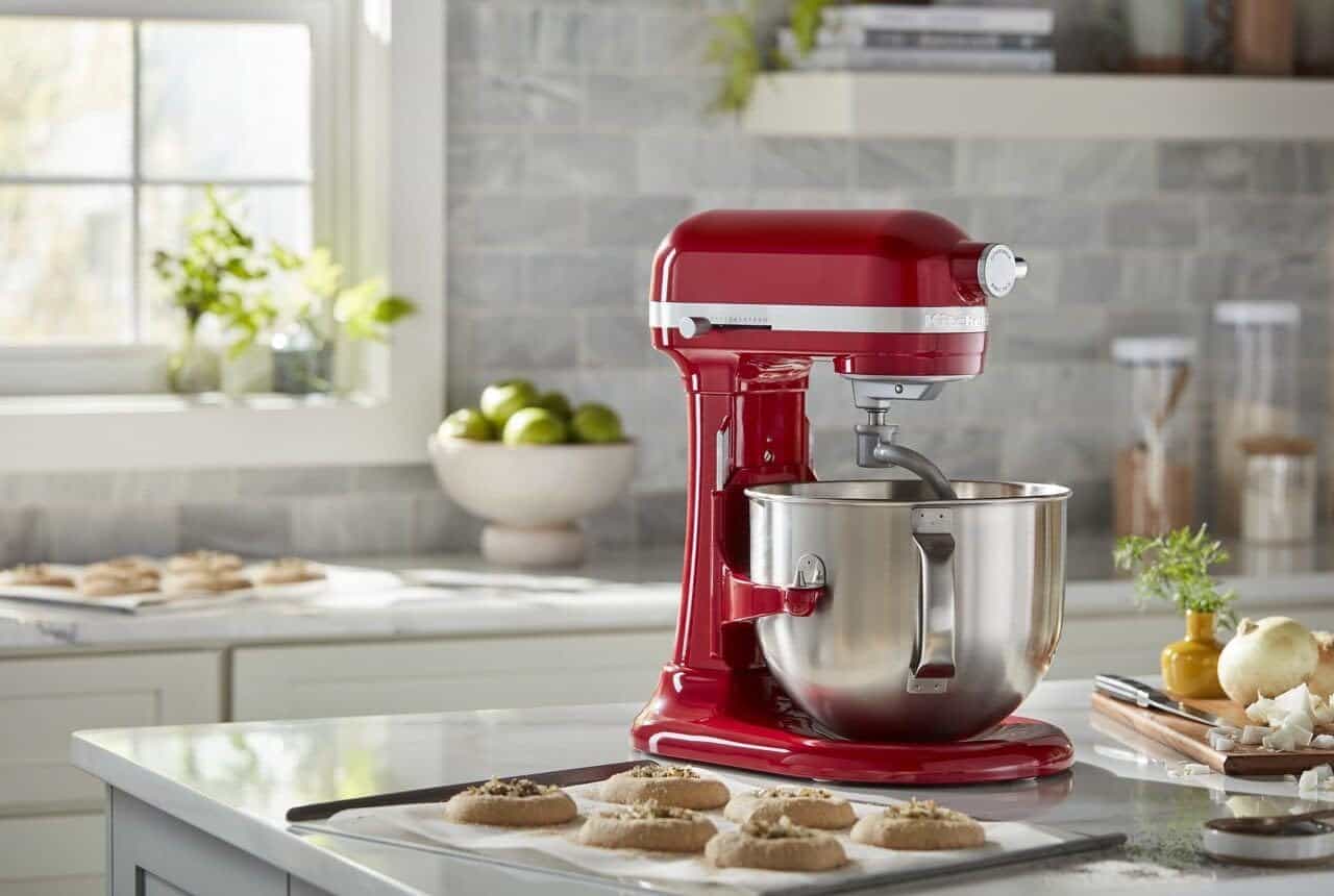 KitchenAid 7 Quart Bowl-Lift Stand Mixer, Empire Red