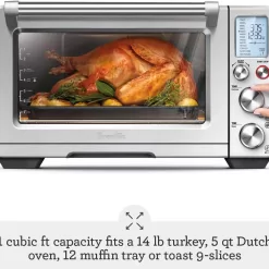 Breville Smart Oven Air Fryer Pro BOV900BSS, Brushed Stainless Steel