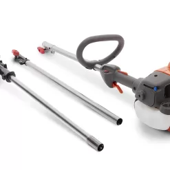 Husqvarna 128PS Gas Powered Pole Saw, 28-cc 2-Cycle Engine, 8-Inch Bar with 2.5-Feet Extension