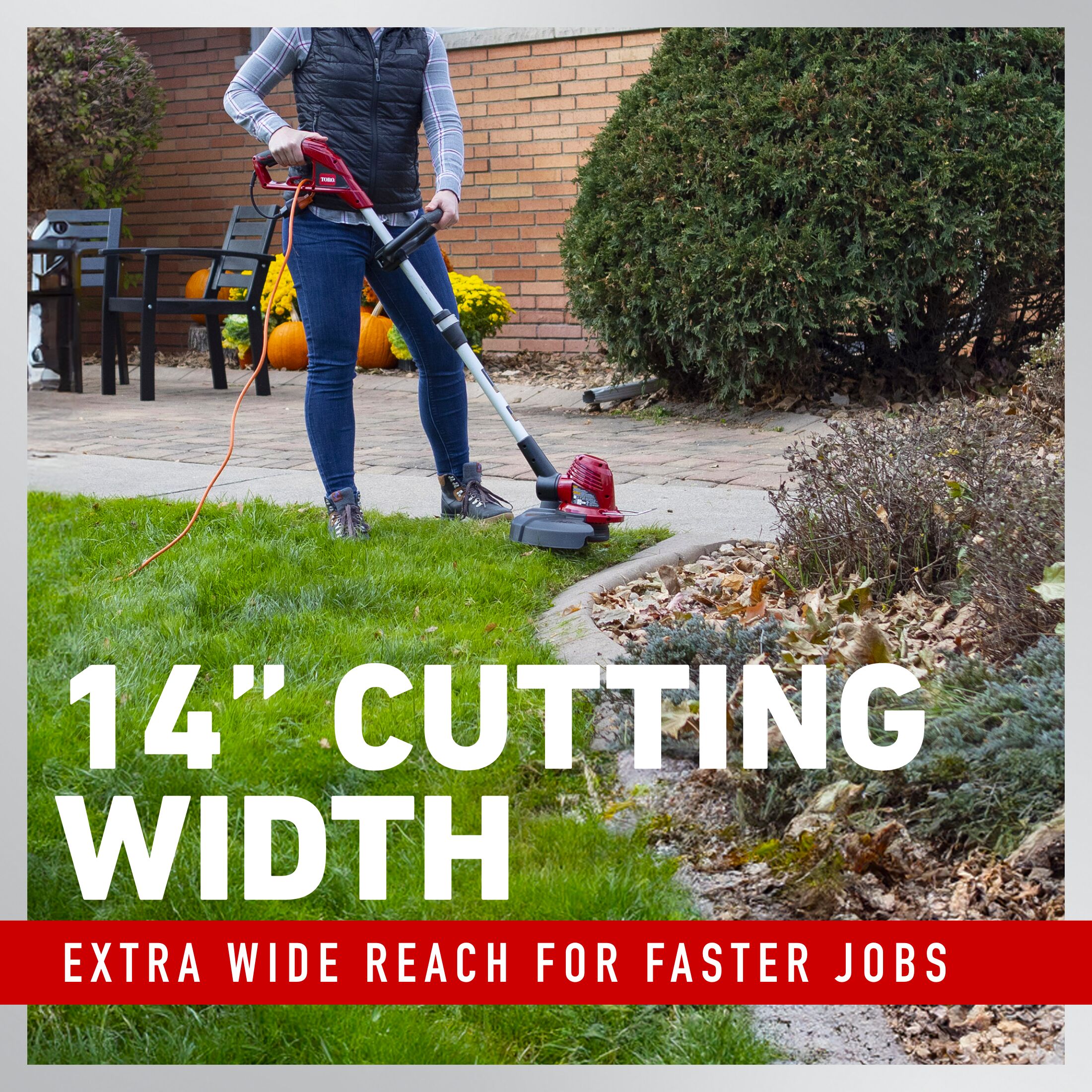Toro 51480A 14 in. 5 Amp Corded String Trimmer - Image 3