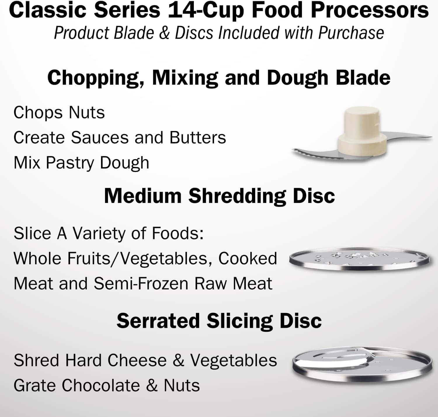 Cuisinart Food Processor 14-Cup Vegetable Chopper, Stainless Steel, DFP-14BCNY