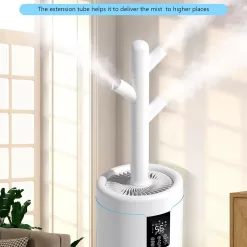 Hiswelle 17L/4.5Gal Ultra Large Humidifiers for Bedroom 2000 sq ft
