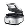 Breville No-Mess Classic Waffle Maker BWM520XL, Brushed Stainless Steel