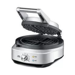 Breville No-Mess Classic Waffle Maker BWM520XL, Brushed Stainless Steel