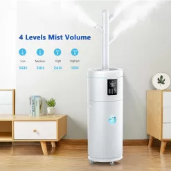 Hiswelle 17L/4.5Gal Ultra Large Humidifiers for Bedroom 2000 sq ft