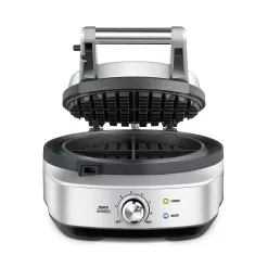 Breville No-Mess Classic Waffle Maker BWM520XL, Brushed Stainless Steel