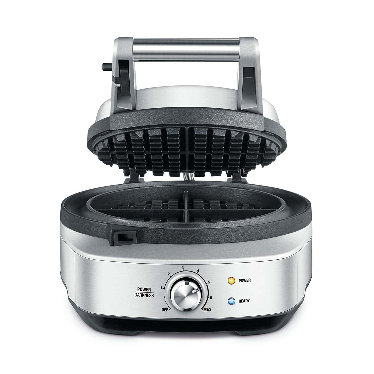 Breville No-Mess Classic Waffle Maker BWM520XL, Brushed Stainless Steel