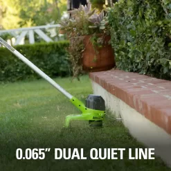 Greenworks 40V Cordless String Trimmer and Leaf Blower Combo Kit, 2.0Ah Battery and Charger Included