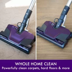 Kenmore 600 Series Friendly Lightweight Bagged Canister Vacuum with Pet PowerMate, 4 Cleaning Tools, Purple