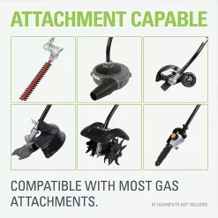 Greenworks PRO 16-Inch 80V Cordless String Trimmer (Attachment Capable), Battery Not Included GST80320