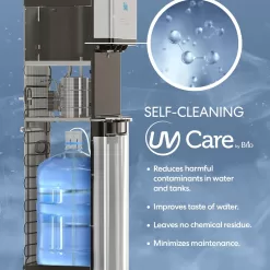 Brio Self Cleaning Bottom Loading Water Cooler Water Dispenser – Limited Edition - 3 Temperature Settings - Hot, Cold & Cool Water