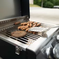 Monument Grills, Clearview 2 - Burner Portable Stainless Liquid Propane 15000 BTU Gas Grill
