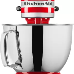 KitchenAid Artisan Series 5 Quart Tilt Head Stand Mixer with Pouring Shield KSM150PS, Passion Red