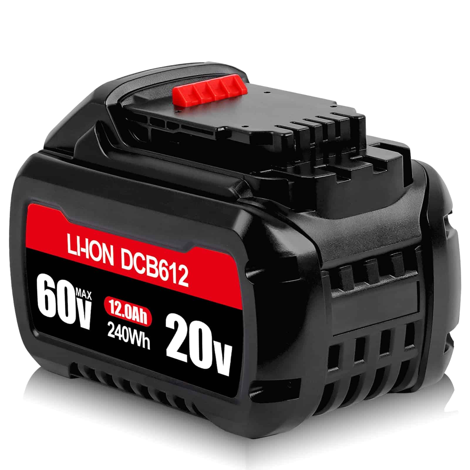 NEPOWILL 20V/60V 12.0Ah Replacement Battery for DeWalt 60V Battery