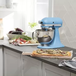 KitchenAid Artisan Series 5 Quart Tilt Head Stand Mixer with Pouring Shield KSM150PS, Blue Velvet