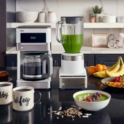 Braun BrewSense 12-Cup Drip Coffee Maker with Brew Strength Selector and Glass Carafe - White