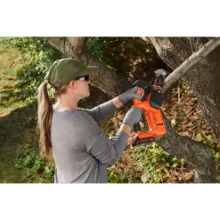 BLACK+DECKER 20V MAX Pruning Chainsaw Kit, Battery and Charger Included (BCCS320C1)