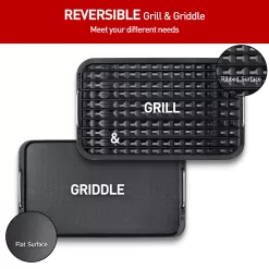 Techwood Indoor Smokeless Grill, 1500W Electric BBQ Grill with Temperature Control