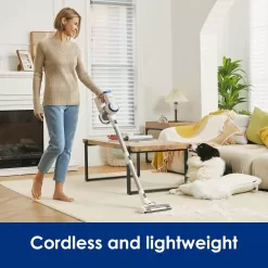 Tineco A10 Essentials Cordless Stick Vacuum Cleaner, Lightweight and Quiet, LED Headlights