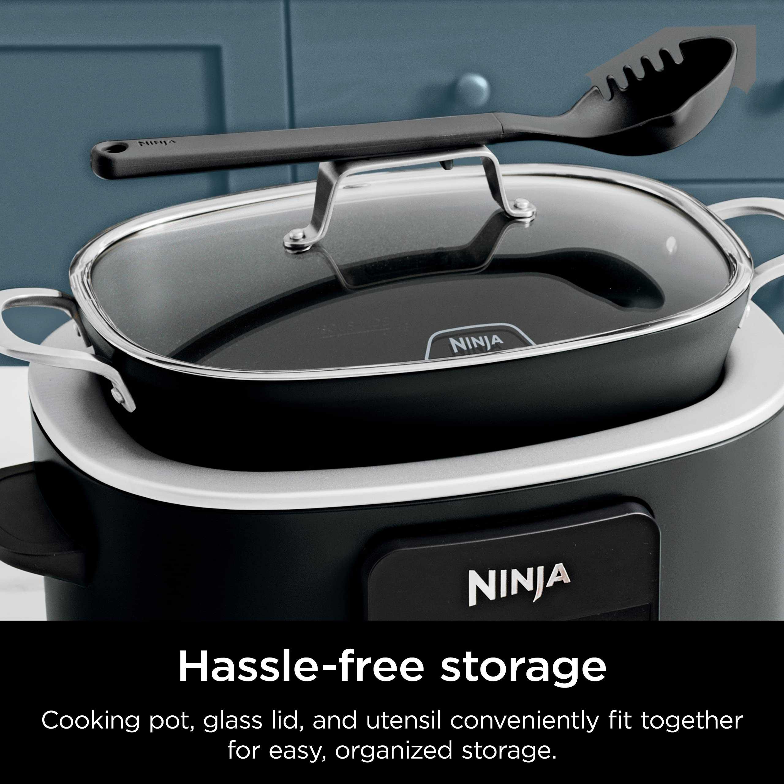 Ninja MC1010 Foodi PossibleCooker PLUS - Sous Vide & Proof 6-in-1 Multi-Cooker, with 8.5 Quarts, Slow Cooker, Dutch Oven