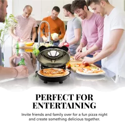 Granitestone Piezano Indoor/Outdoor Portable Electric Pizza Oven