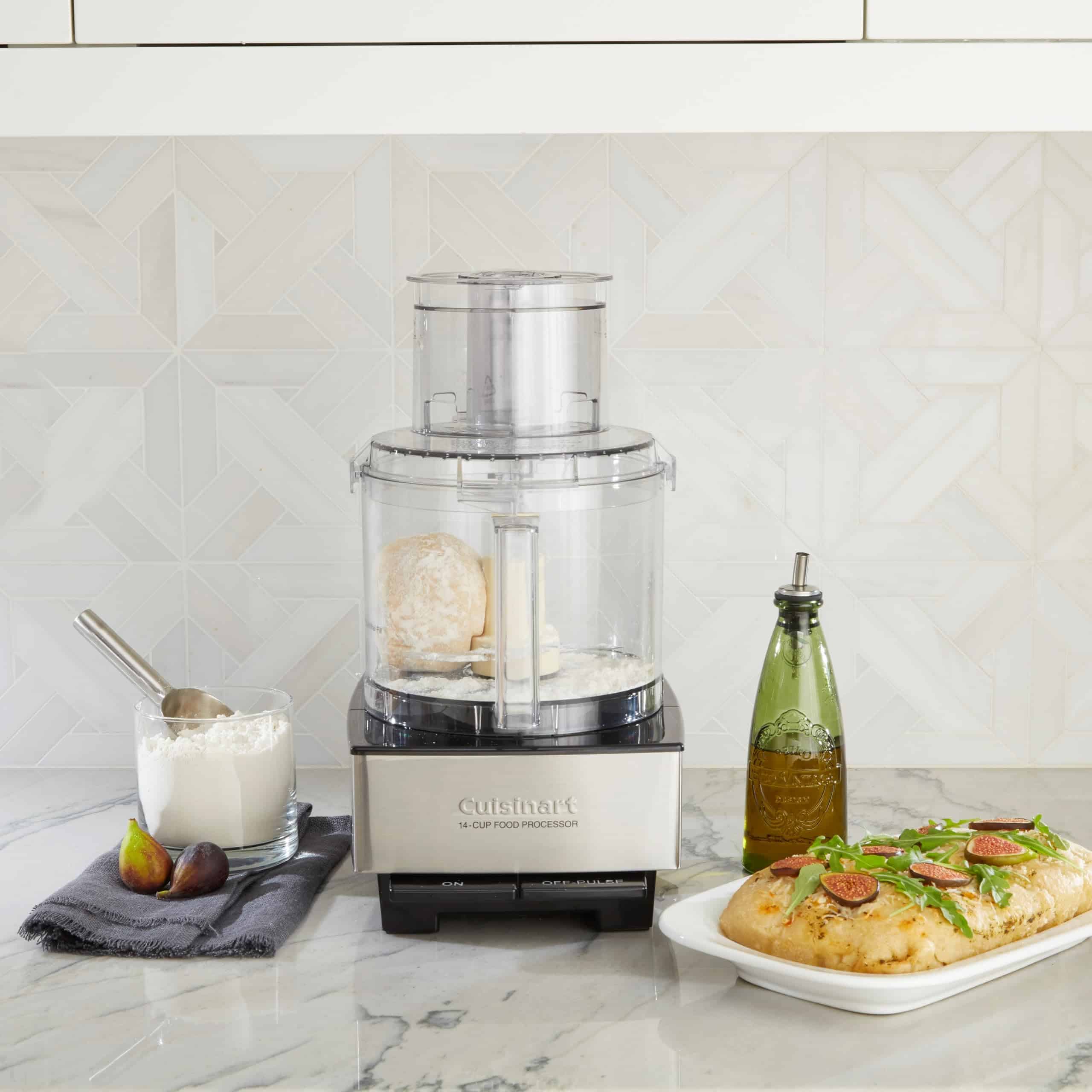 Cuisinart Food Processor 14-Cup Vegetable Chopper, Stainless Steel, DFP-14BCNY
