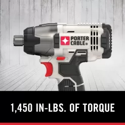 PORTER-CABLE 20V MAX* Cordless Drill Combo Kit, 6-Tool (PCCK617L6)