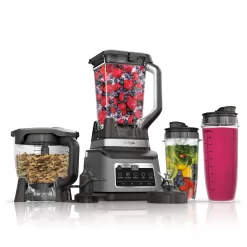 Ninja BN801 Professional Plus Kitchen System, 1400 WP, 5 Functions, Grey