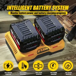NEPOWILL 20V/60V 12.0Ah Replacement Battery for DeWalt 60V Battery