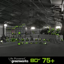 Greenworks 80V (170 MPH / 730 CFM / 75+ Compatible Tools) Cordless Brushless Axial Leaf Blower, Tool Only, 80 Volts