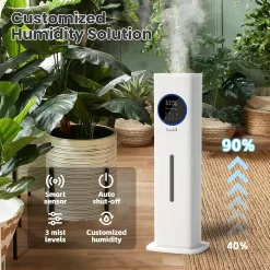 Warm and Cool Mist Humidifiers for Bedroom Home, 2.1gal Quiet Humidifier