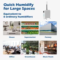Humidifiers for Large Room Home, 6.6Gal/25L Large Humidifier Whole House Humidifier 3000 sq.ft