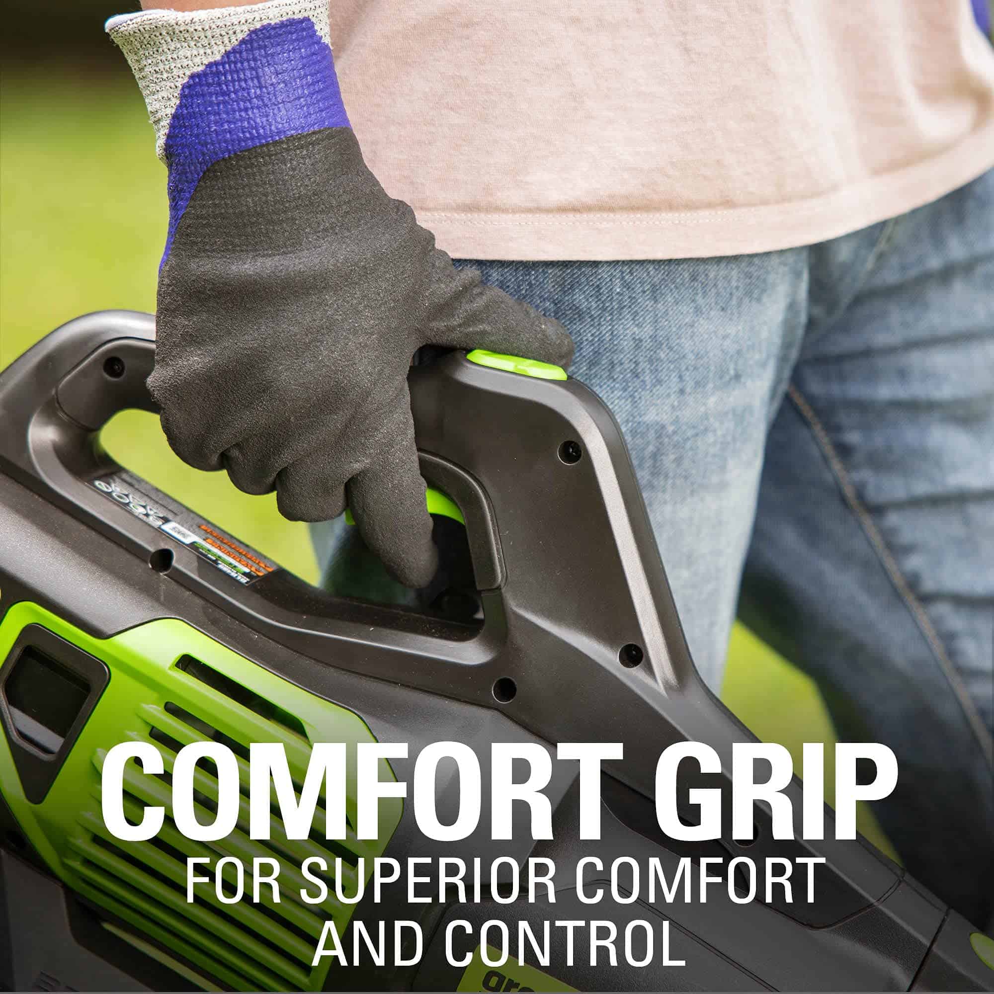 Greenworks 80V (170 MPH / 730 CFM / 75+ Compatible Tools) Cordless Brushless Axial Leaf Blower, Tool Only, 80 Volts