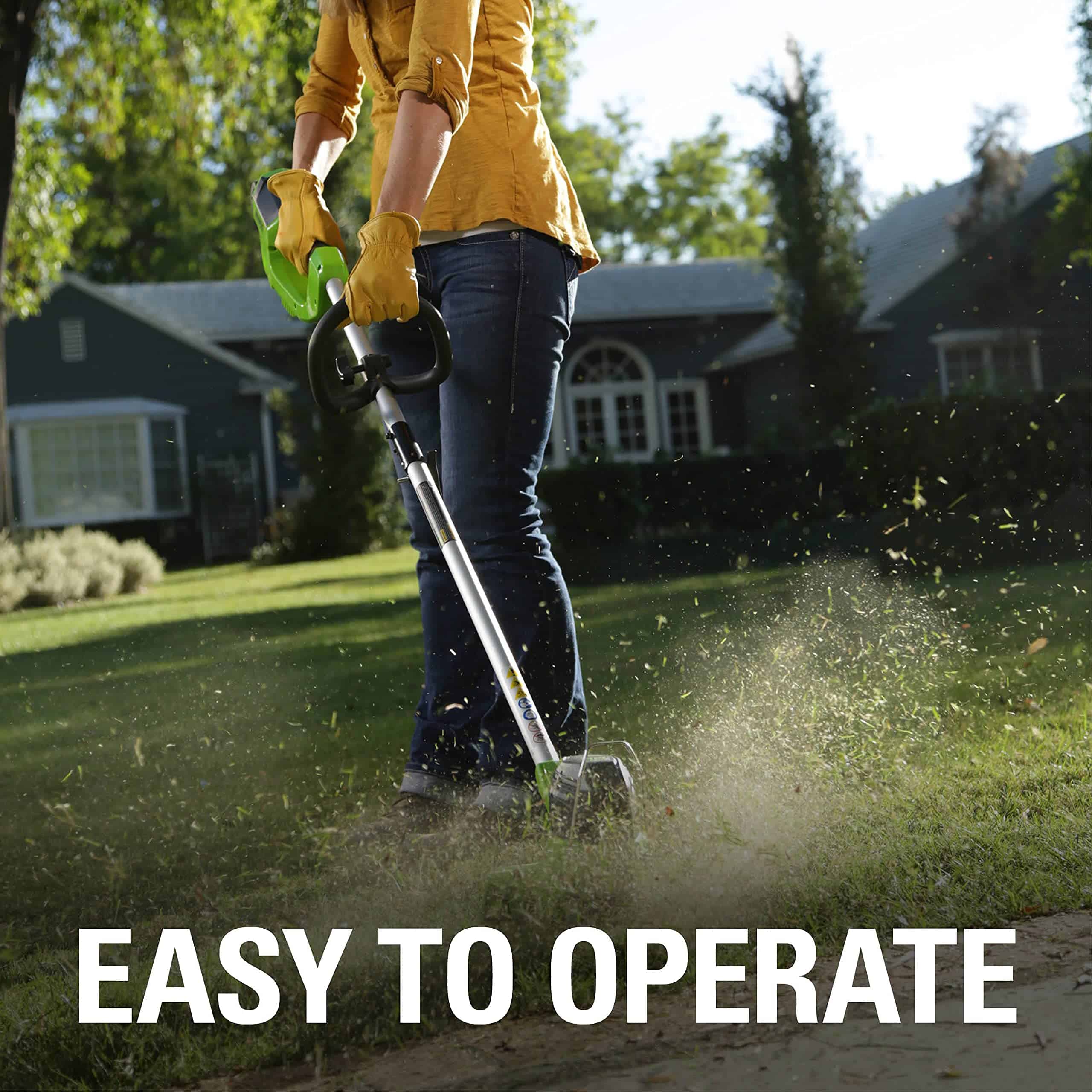 Greenworks 40V 12" Cordless String Trimmer, 2.0Ah Battery and Charger Included