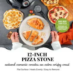 Granitestone Piezano Indoor/Outdoor Portable Electric Pizza Oven