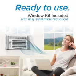 BLACK+DECKER 10000 BTU Energy Star Window Air Conditioner for 350 Square Feet with Remote Included