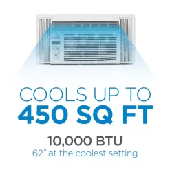 BLACK+DECKER 10000 BTU Energy Star Window Air Conditioner for 350 Square Feet with Remote Included