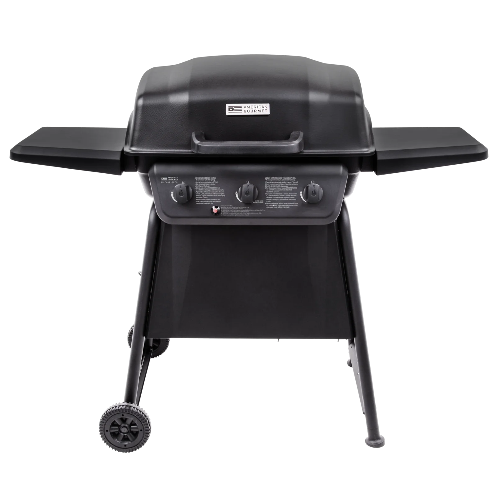 Charbroil American Gourmet 360 Classic Series 3-Burner Compact Propane Gas Grill