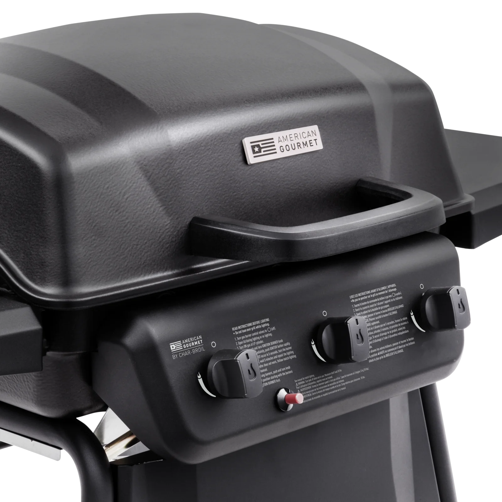 Charbroil American Gourmet 360 Classic Series 3-Burner Compact Propane Gas Grill
