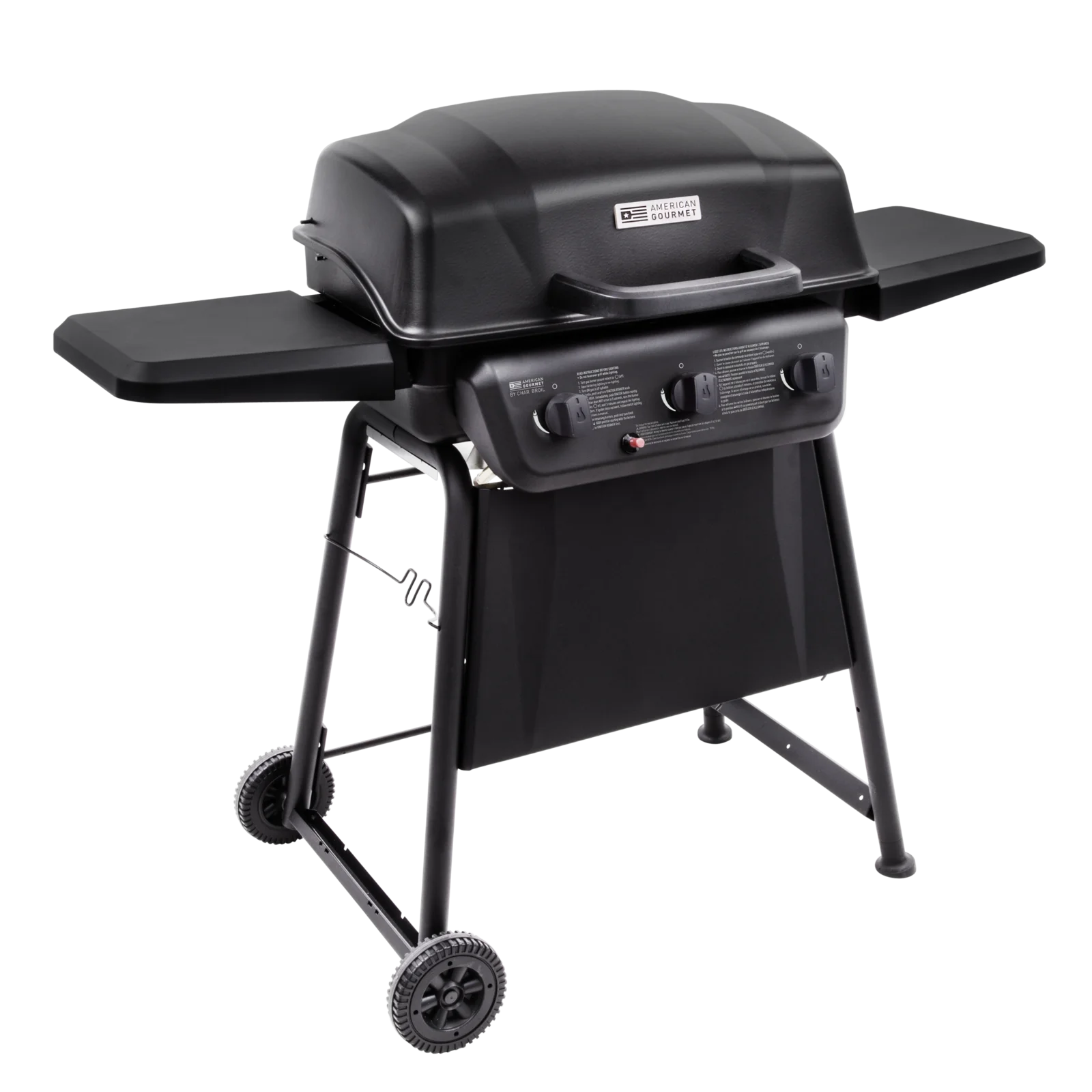 Charbroil American Gourmet 360 Classic Series 3-Burner Compact Propane Gas Grill
