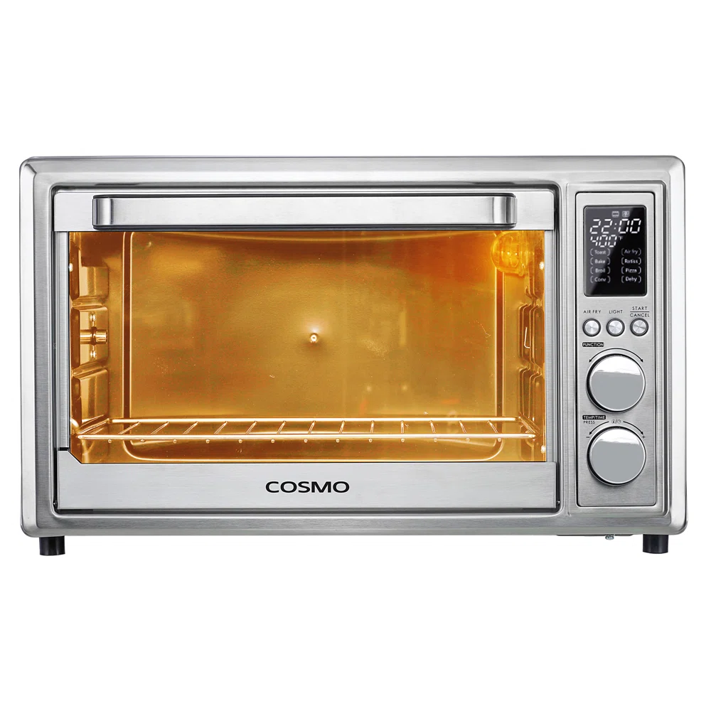 Cosmo Air Fryer Toaster Oven with Rotisserie (Part number: COS-317AFOSS)