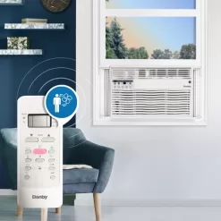Danby 8000 BTU Energy Star Wi-Fi Connected Window Air Conditioner for 350 Square Feet with Remote Included